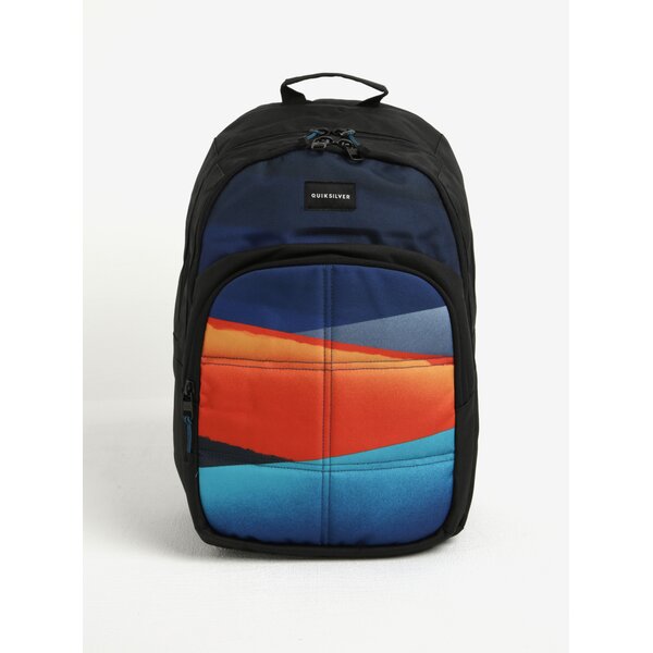 Rucsac negru&portocaliu si albastru pentru barbati Quiksilver 20 l