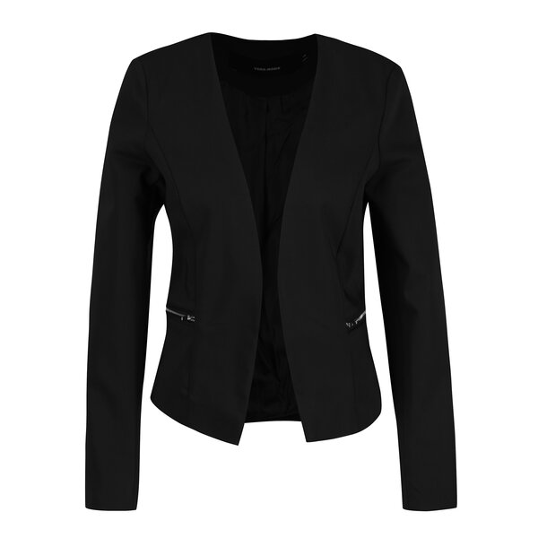 Sacou negru fara inchidere VERO MODA Thea