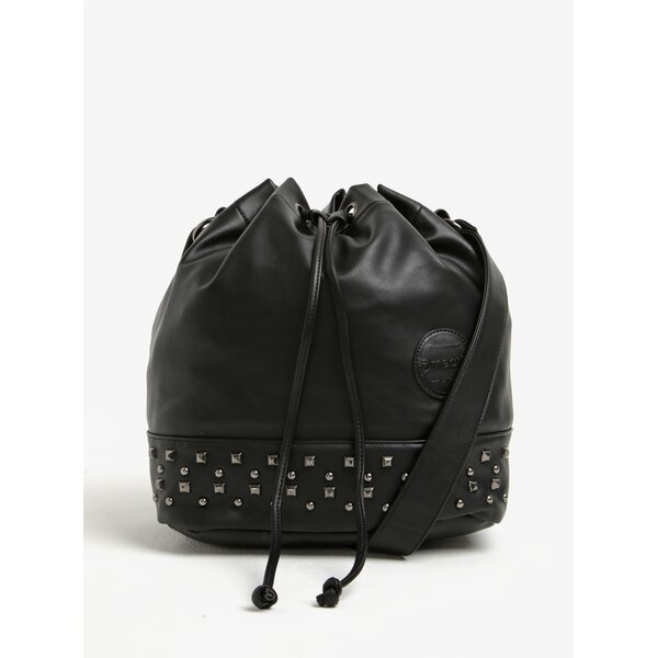 Geanta bucket neagra cu tinte Meatfly Orphan
