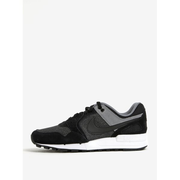 Pantofi sport negru&gri cu detalii din piele intoarsa pentru barbati Nike Air Pegasus´89