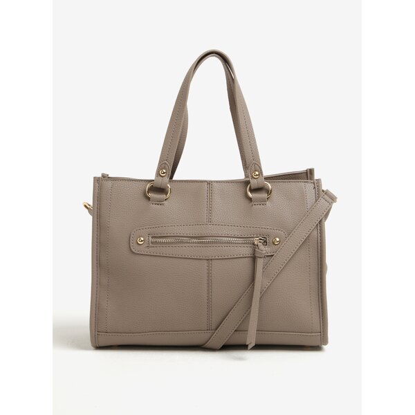 Geanta crossbody maro deschis cu aspect de piele - Dorothy Perkins