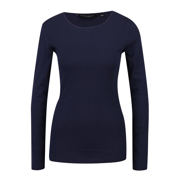 Bluza bleumarin cu maneci lungi Dorothy Perkins