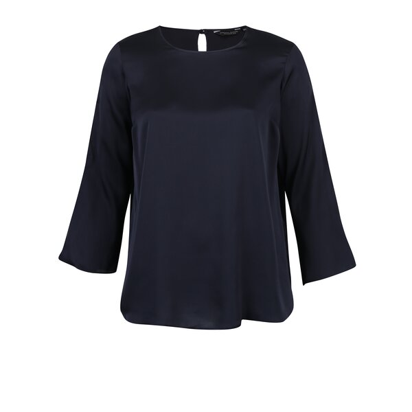 Bluza bleumarin cu decupaje pe maneci Dorothy Perkins Curve