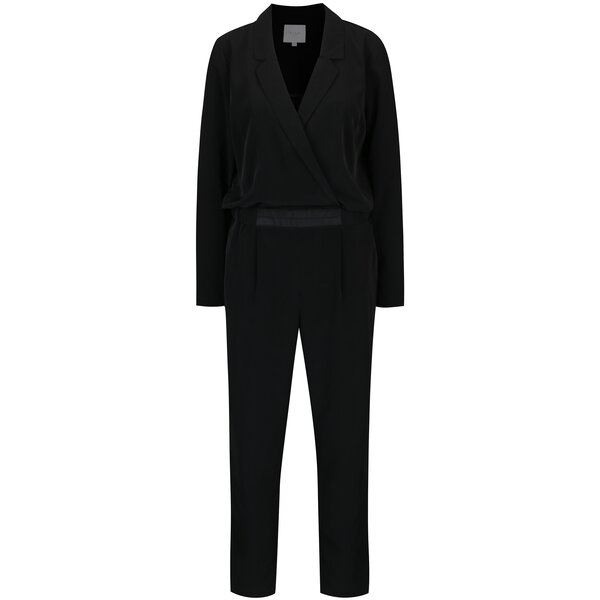 Salopeta neagra cu decolteu suprapus VILA Holly