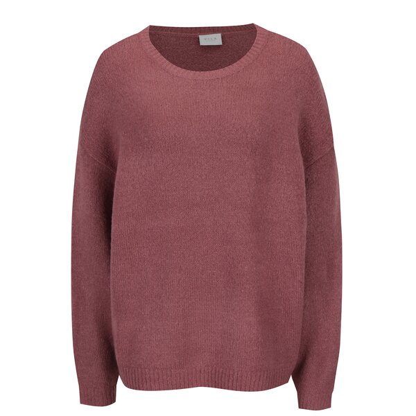 Pulover roz prafuit melanj oversized VILA Disa