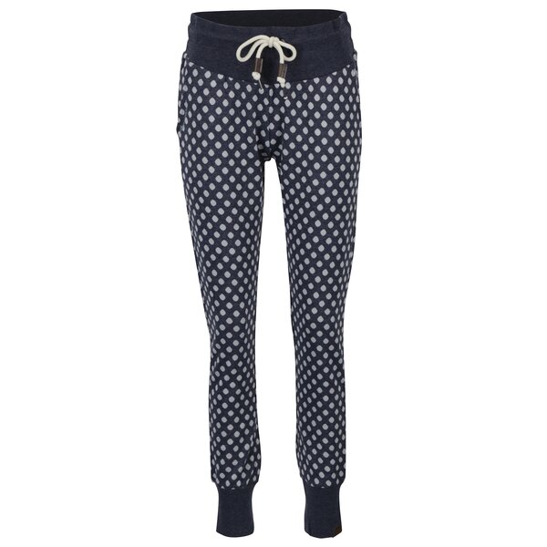 Pantaloni sport albastru & alb cu print buline - Ragwear Chester B