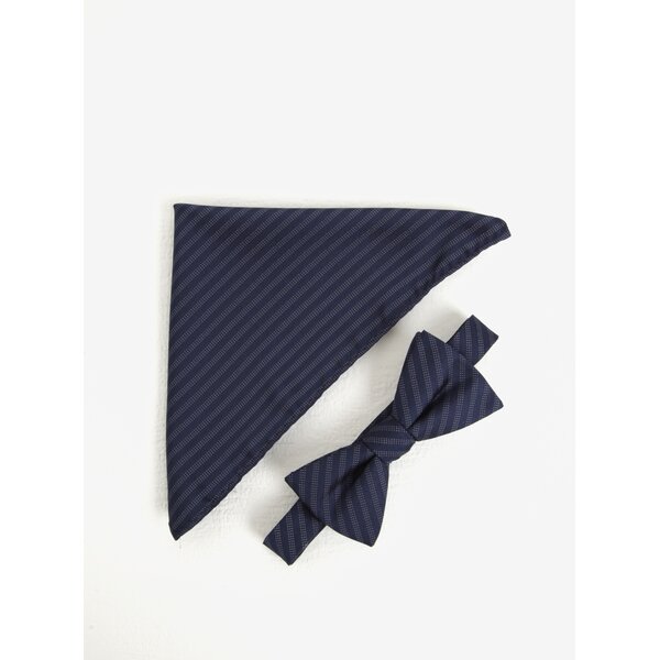 Set cu papion si batista bleumarin - Selected Homme Xavier