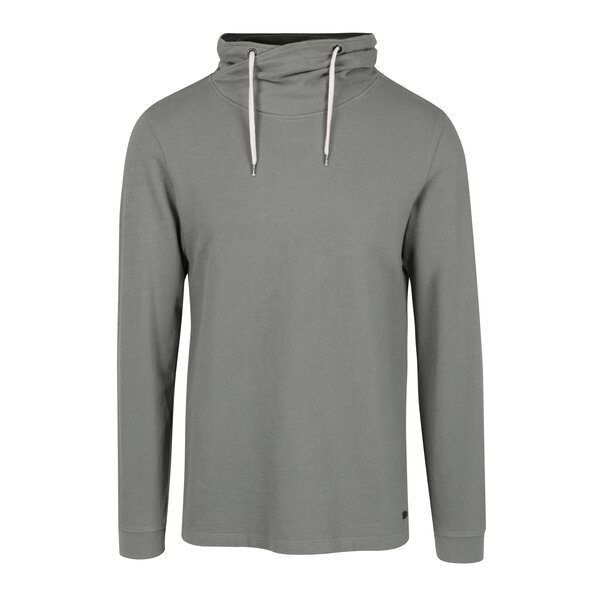 Bluza slim fit gri cu guler inalt pentru barbati s.Oliver