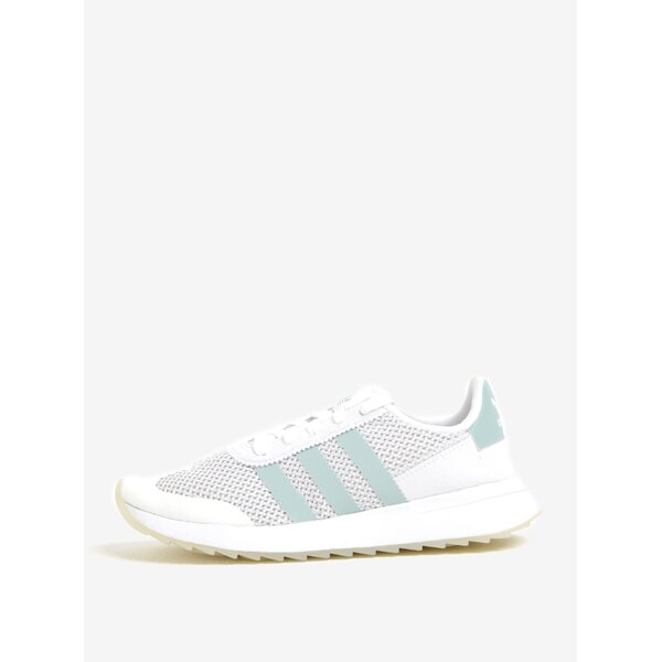 Pantofi sport albi pentru femei adidas Originals FLB