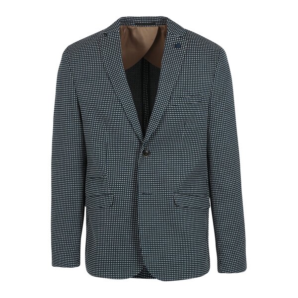 Sacou barbatesc bleumarin cu model discret si buzunare - Selected Homme Done