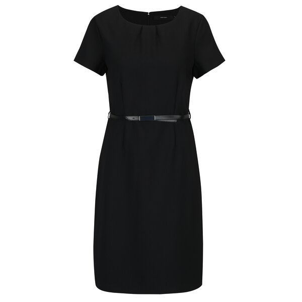 Rochie neagra cu maneci scurte si curea detasabila - VERO MODA Helen
