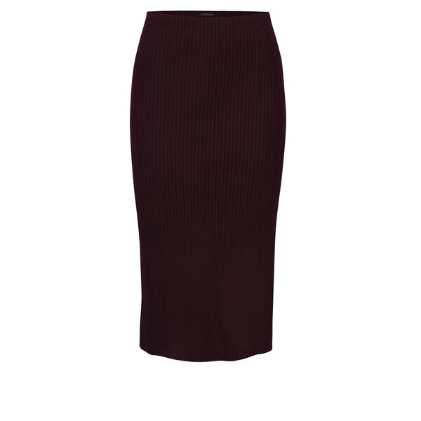 Fusta bordo cu dungi in relief si detaliu decorativ lateral Scotch & Soda
