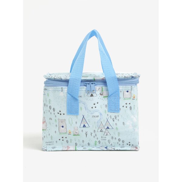 Geanta termorezistenta bleu pentru alimente -Sass & Belle Bear Camp