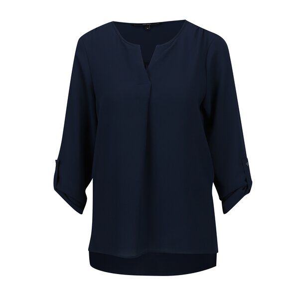 Bluza bleumarin cu maneci 3/4 - VERO MODA Sasha