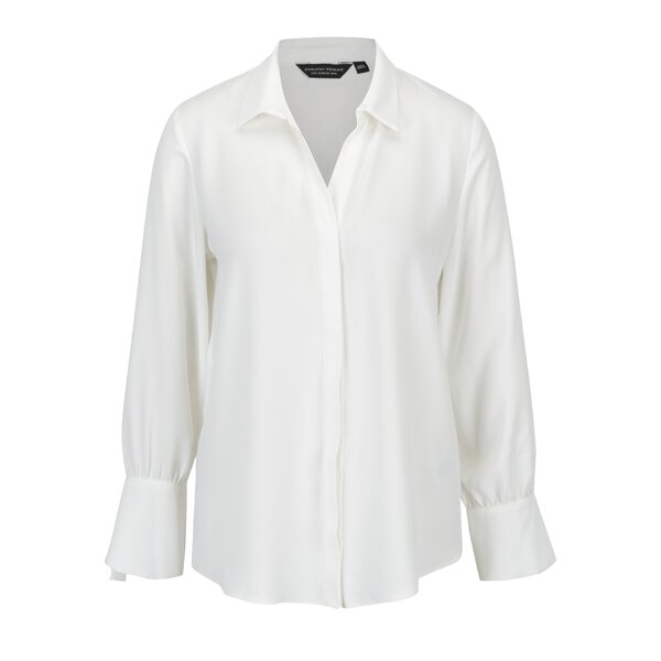 Bluza alba cu maneci balon Dorothy Perkins