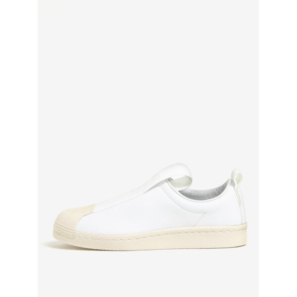 Pantofi sport albi pentru femei adidas Originals Superstar