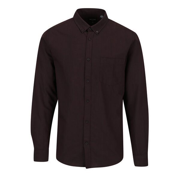Camasa bordo slim fit cu guler buttons down - ONLY & SONS Alvaro