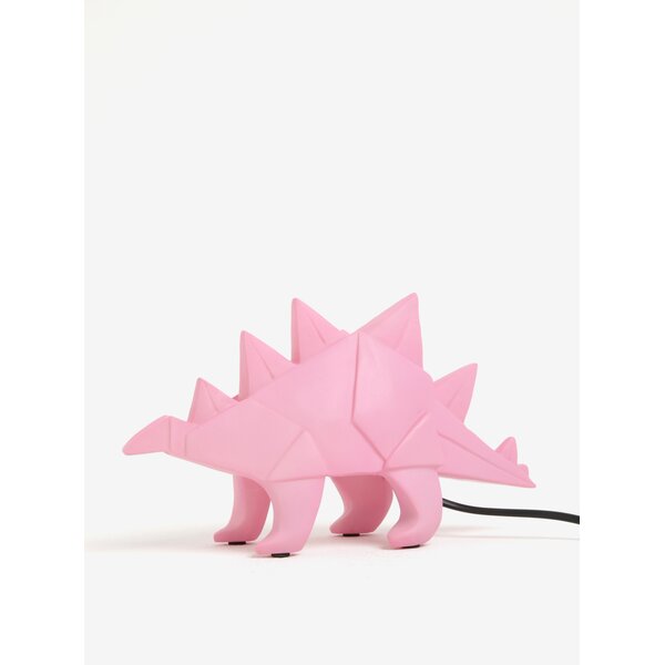 Lampa LED roz in forma de dinozaur origami - Disaster Dinosaur