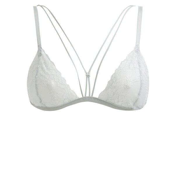 Sutien verde mentol din dantela cu detalii decorative Eden Linjerie