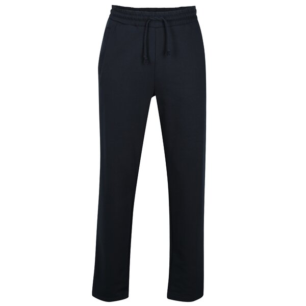 Pantaloni sport bleumarin cu talie elastica si logo brodat - JP 1880