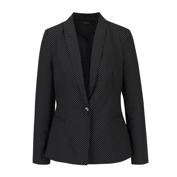 Sacou negru cu print buline - VERO MODA Helen