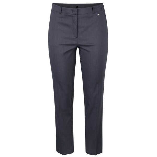Pantaloni drepti gri inchis Ulla Popken