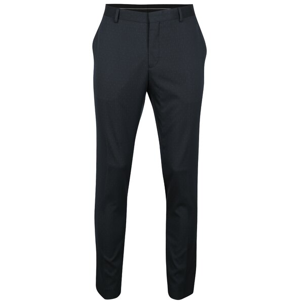 Pantaloni bleumarin cu buline pentru costum - Selected Homme Done