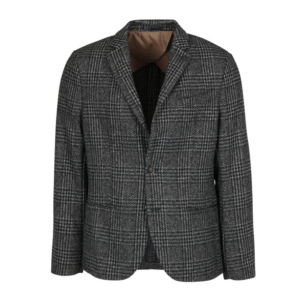 Sacou gri melanj din amestec de lana - Selected Homme One Bane