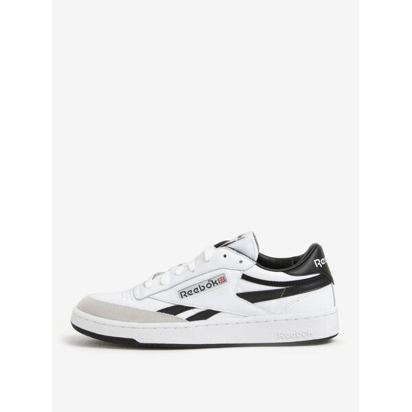 Pantofi sport alb&negru din piele naturala pentru barbati - Reebok TRC
