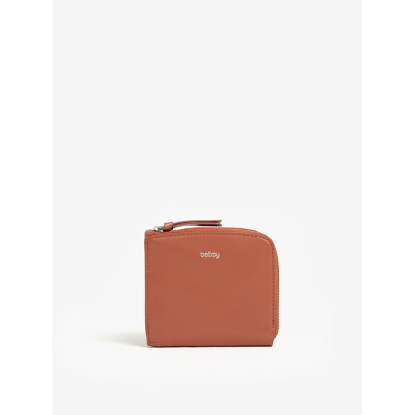 Portofel roz din piele pentru femei Bellroy Pocket mini