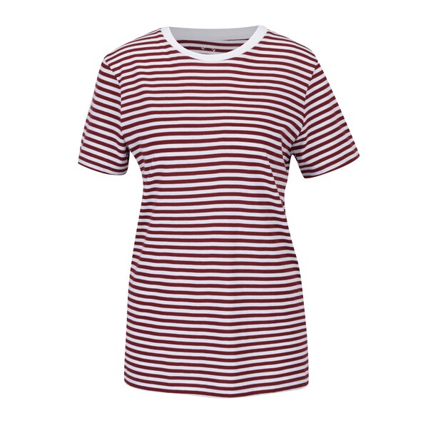Tricou bordo&crem in dungi Selected Femme