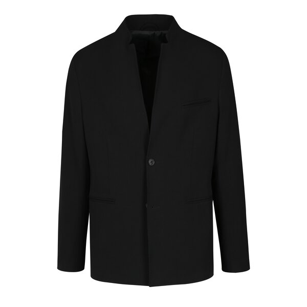 Sacou negru subtire cu revere stilizate - Selected Homme Done