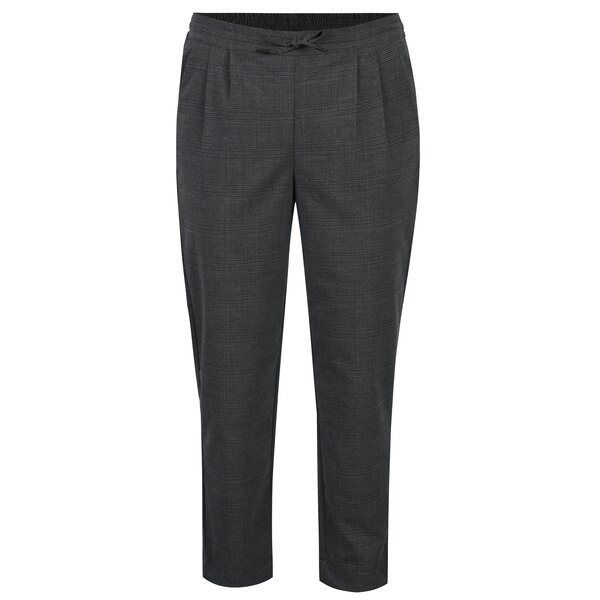 Pantaloni gri cu model tartan - ONLY Sophie