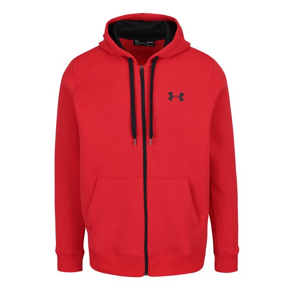 Hanorac rosu cu fermoar - Under Armour Rival