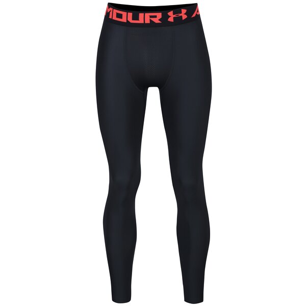 Leggings sport negru & rosu pentru barbati - Under Armour 2.0 Legging