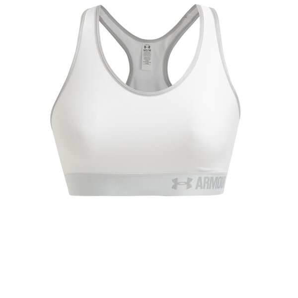 Bustier alb sport - Under Armour mid Solid