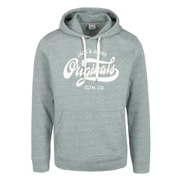 Hanorac verde melanj cu print - Jack & Jones Panther