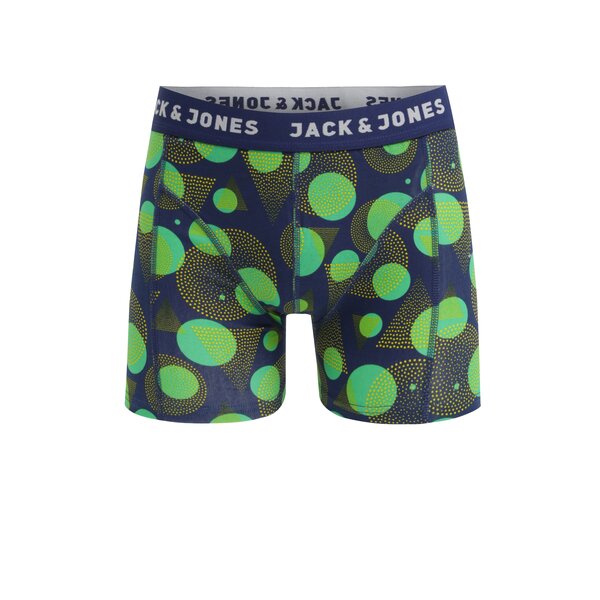 Boxeri verde&albastru cu print - Jack & Jones Path