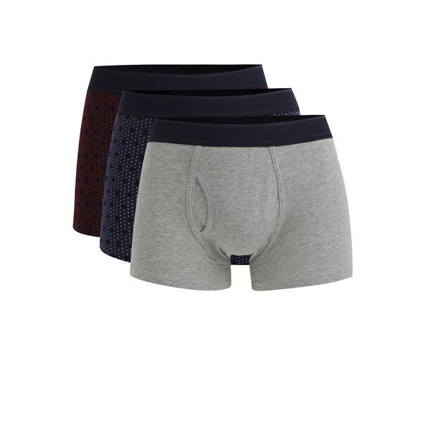 Set de 3 boxeri cu model - Burton Menswear London