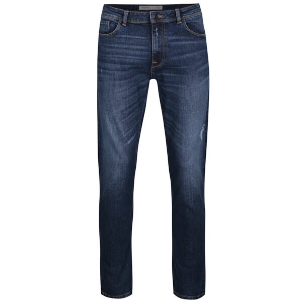 Blugi bleumarin slim fit - Burton Menswear London