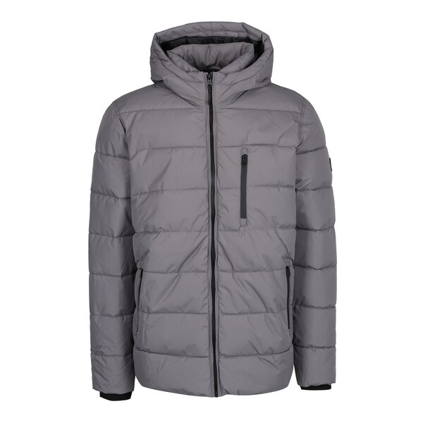 Geaca gri matlasata de iarna - Burton Menswear London