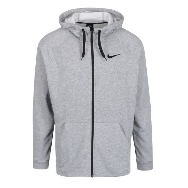 Hanorac gri melanj deschis cu fermoar pentru barbati Nike Hoodie