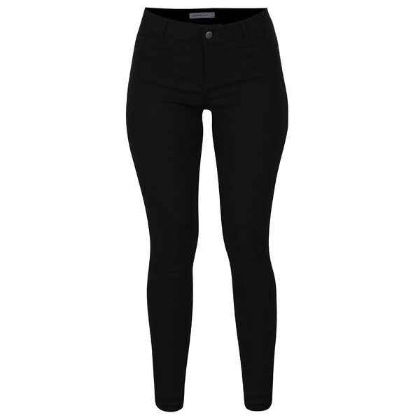 Pantaloni skinny negri Jacqueline de Yong Skinny