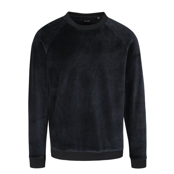 Bluza bleumarin cu aspect matasos - ONLY & SONS Theo