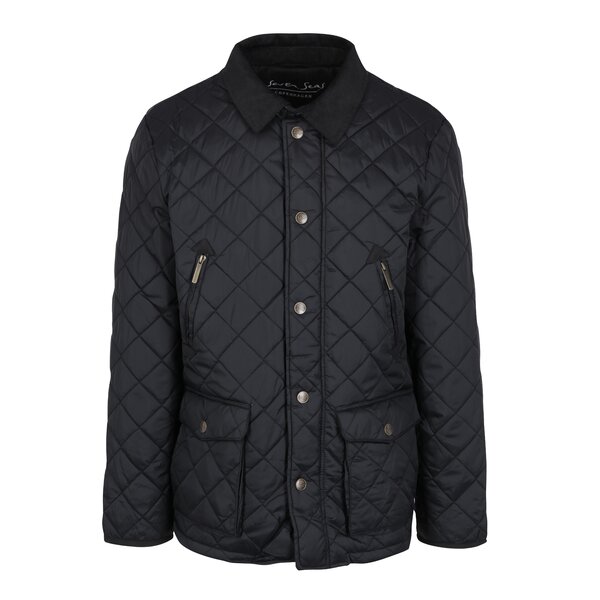 Geaca usoara matlasata neagra Seven Seas Rider