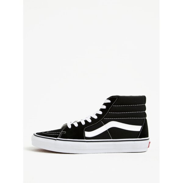 Ghete sport negre din piele intoarsa pentru barbati - VANS SK8-Hi
