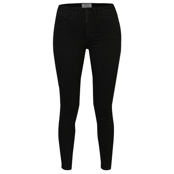 Blugi push up negri cu talie inalta Miss Selfridge