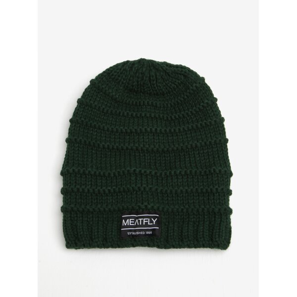 Caciula verde tricotata pentru barbati - MEATFLY Rude Beanie