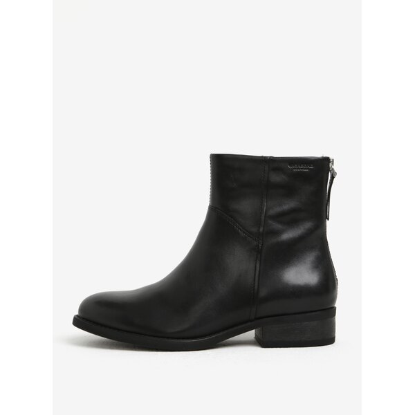 Ghete negre din piele naturala cu interior imblanit - Vagabond Cary