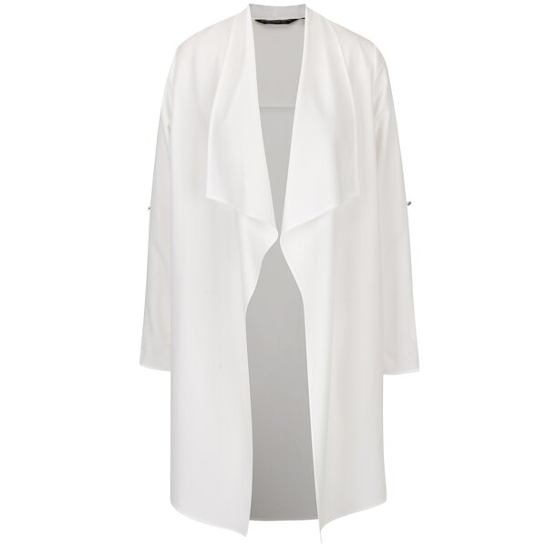 Cardigan crem cu guler sal Dorothy Perkins